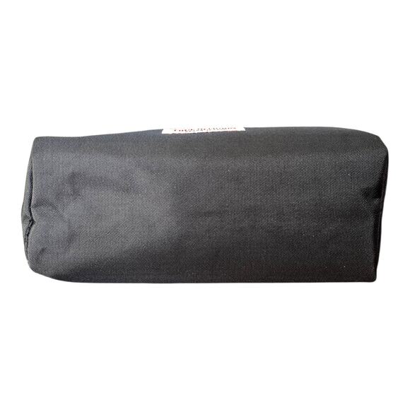 True Religion Toiletry Bag Men Black Anton Travel Clutch Horseshoe Logo Dopp Kit - Picture 6 of 8